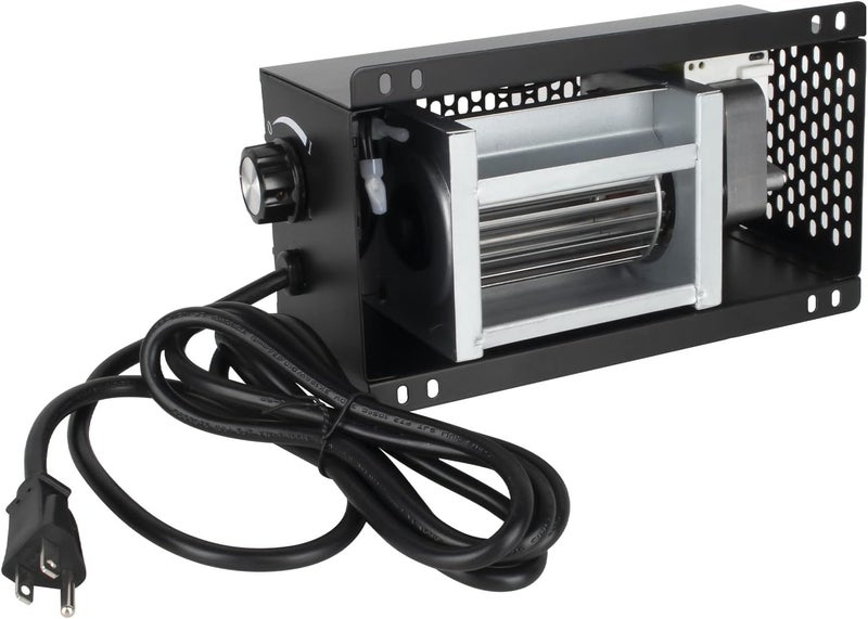 DELSbbq S31105 Speed Variable Fireplace Blower Fan for GHP Group,Monessen, Majestic (MHSC Brands), Majestic Dutchwest Windsor, CFM US Century Plate Steel Freestanding Wood Stove Fireplace, Wood Stove Blower - Image 1